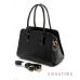 Купить сумку женскую - черная с золотой фурнитурой - арт.91093_2